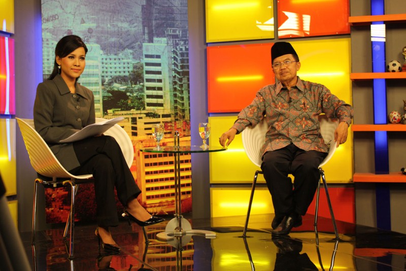 With Jusuf Kalla