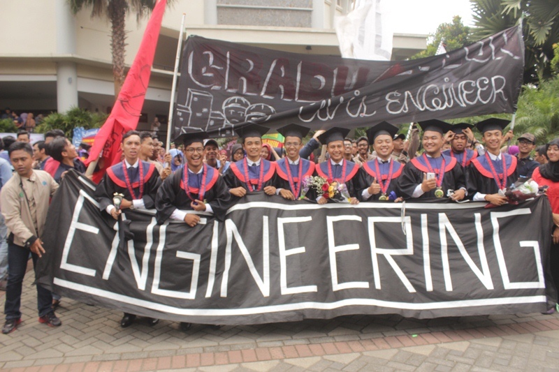 ACARA PELEPASAN LULUSAN Semester Gasal 2016/2017 / Angkatan 85 Jurusan Teknik Sipil