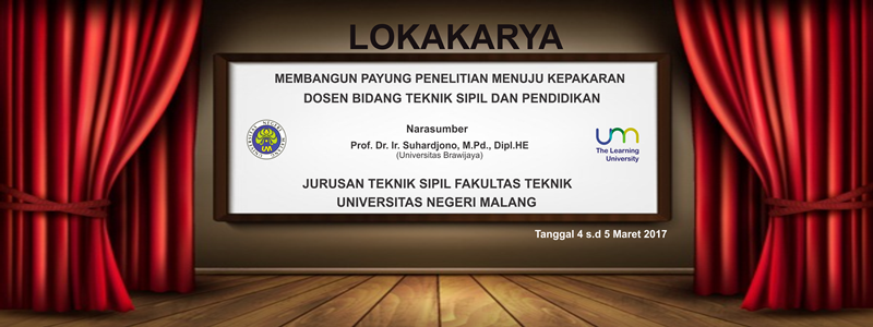 LOKAKARYA JURUSAN TEKNIK SIPIL 2017