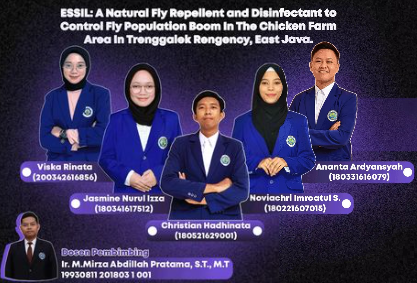 ? 2nd Prize ?pada kegiatan Green Wave Environmental Care Competition 2022 – Tertiary Level Competition