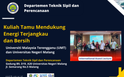 Kuliah Tamu untuk Mendukung Energi Terjangkau dan Bersih
