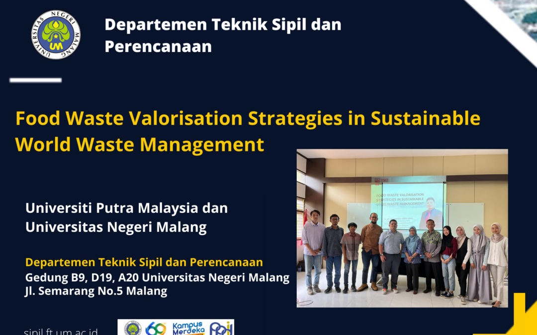 Food Waste Valorisation Strategies in Sustainable World Waste Management