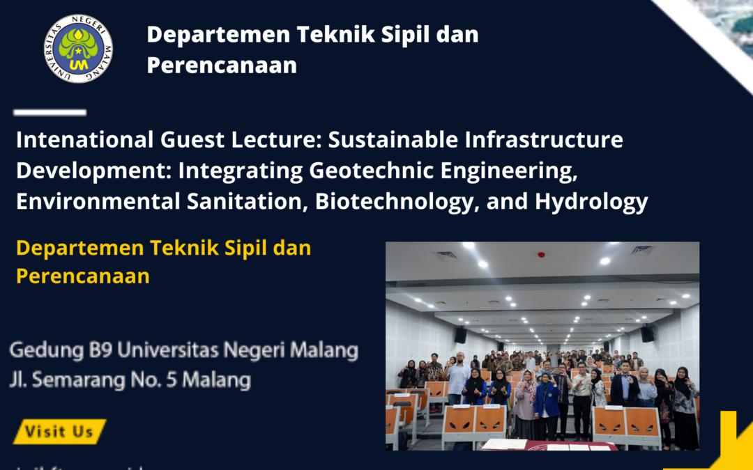 International Experts Converge at State University of Malang to Explore Innovations in Civil Engineering