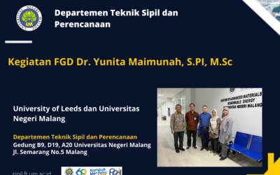 Kolaborasi Interdisipliner untuk Solusi Inovatif: Langkah Strategis Menuju Pengembangan Sektor Kelautan dan Infrastruktur; Kegiatan FGD Dr. Yunita Maimunah, S.PI, M.Sc