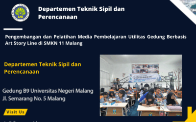 Pengembangan dan Pelatihan Media Pembelajaran Utilitas Gedung Berbasis Art Story Line di SMKN 11 Malang